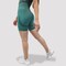 Kidwala Women&#39;s Midthigh Shorts, Smile Contour Short Activewear Workout Gym Yoga Outfit for Women (Medium, Green)