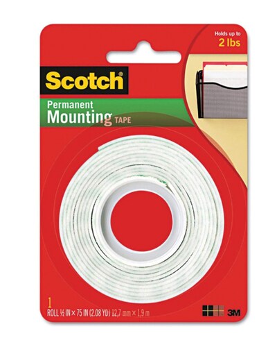 3M Double Sided Mounting Tape Scotch Indoor 114S in Dubai