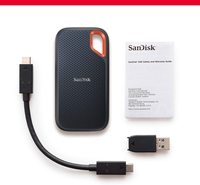 SanDisk 1TB Extreme Up to 1050MB/s - USB-C, USB 3.2 Gen 2 Portable External SSD - SDSSDE61-1T00-G25