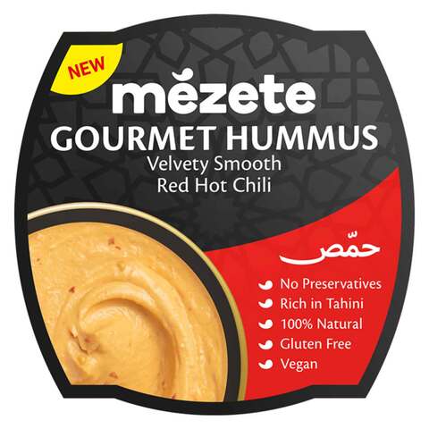 Buy Mezete Red Chili And Hummus 215g in Saudi Arabia