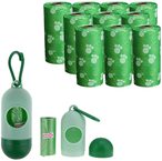 اشتري Mumoo Bear Dog Waste Poop Bags with Dispenser, 10 Refill Rolls/150 Pieces في الامارات