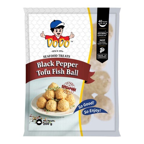 Dodo Black Pepper Tofu Fish Roll 200g