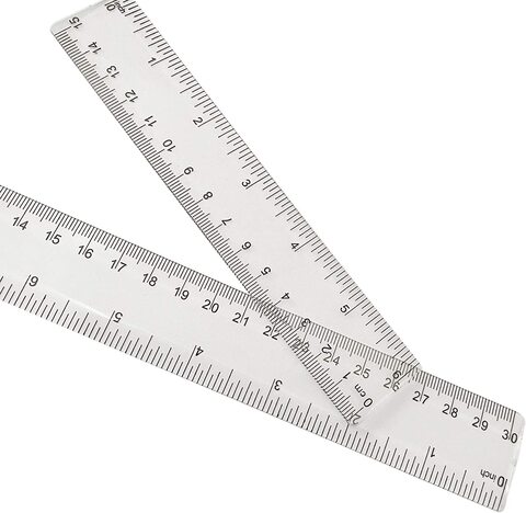 4.5 cm on on sale a ruler