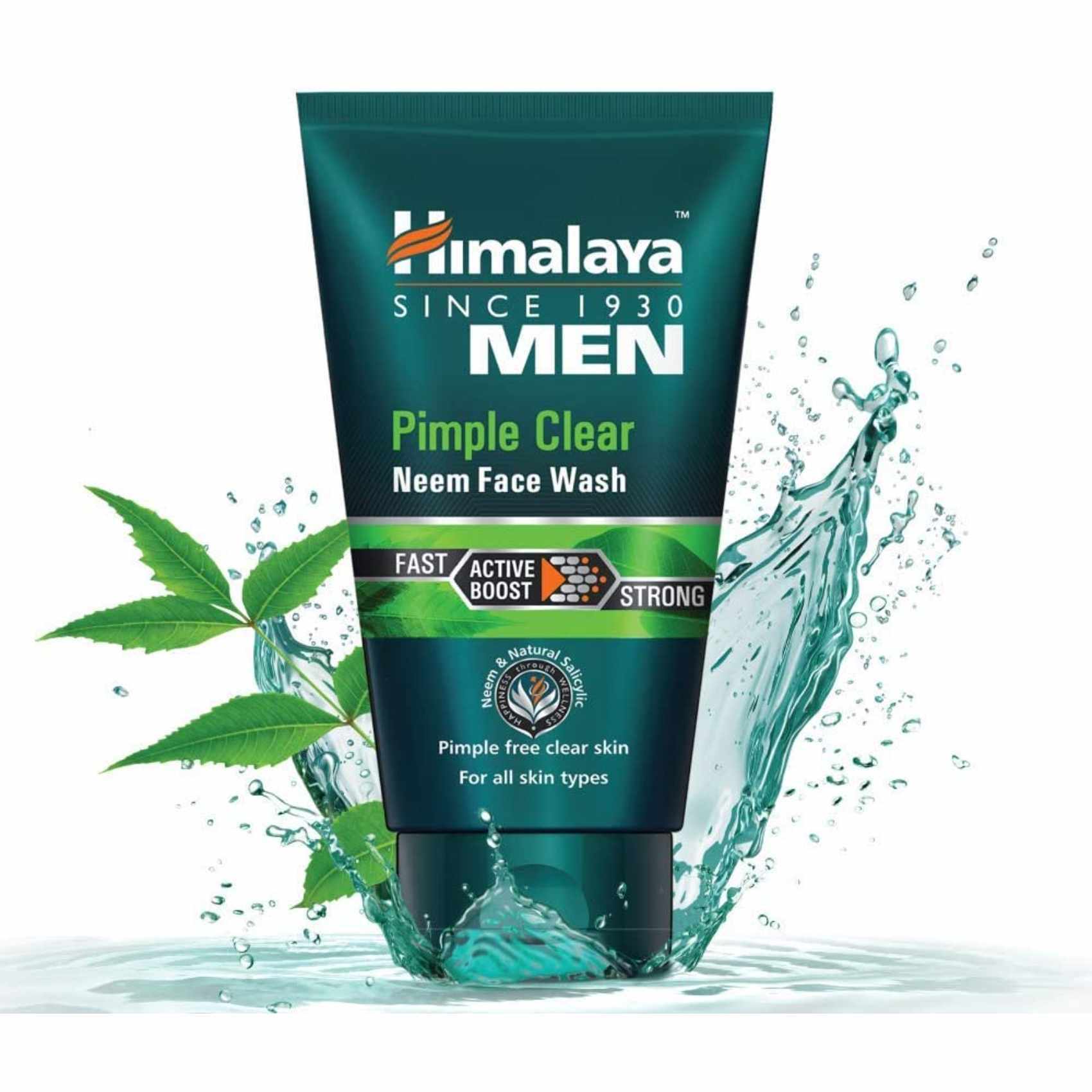 Buy Himalaya Herbals Men Pimple Clear Neem Face Wash 100ml Online