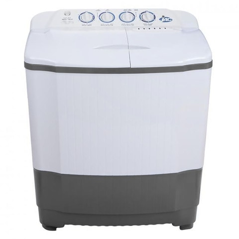 Jac NGWM-108Half Automatic Top Loading Washing Machine - 10kg- White