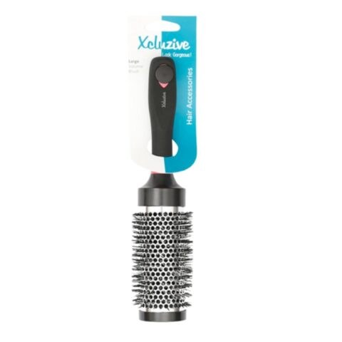 Xcluzive Ceramic Large Hair Brush Black