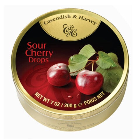 Buy Cavendish  Harvey Candy Drops Sour Cherry 200g in Saudi Arabia