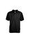 Boxy Classic Microfiber Polo Shirt - Black