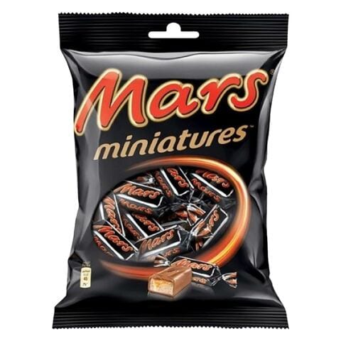 Buy Mars Minis Chocolate 180g Online - Shop Food Cupboard on Carrefour UAE