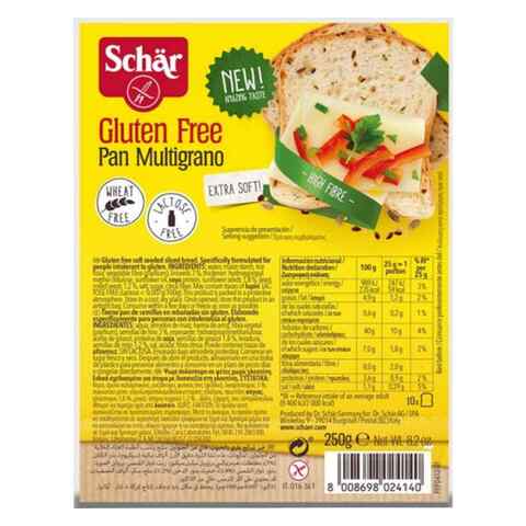 Schar Gluten Free Pan Multigrano Breads 250g