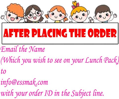 Essmak Dream catcher Personalized Lunch Pack for Kids   Lunch Pack for Kids   Kids Lunch Pack   School Lunch Pack for Kids