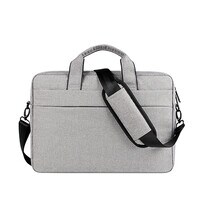 Handheld With Shoulder Strap Laptop Bag 13.3Inch Light Grey