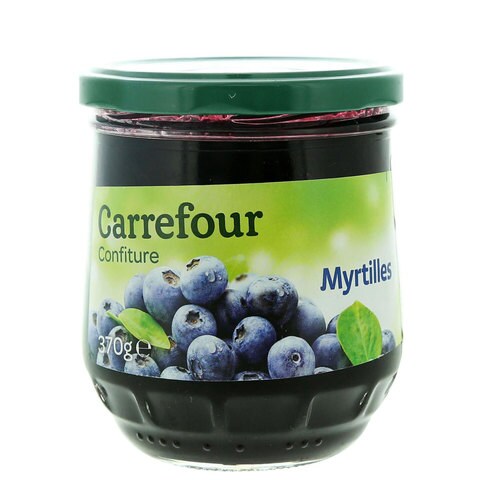Carrefour Jam Blueberry 370 Gram