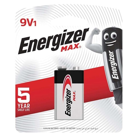 Energizer Max 9V Alkaline Battery (522)