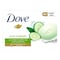 Dove Cool Moisture Moisturising Beauty Cream Soap Bar Cucumber &amp; Green Tea Scent With &frac14; Moisturising Cream 160g