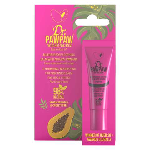Dr. Pawpaw Multipurpose Soothing Balm Tinted Hot Pink 10ml