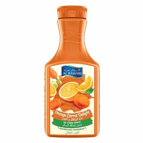 الروابي عصير برتقال وجزر 1.5 ليتر