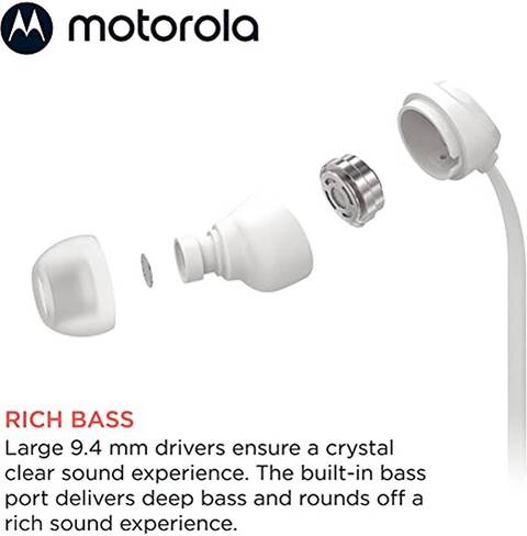 EARBUDS 3-S
In-ear headphones with mic (White)