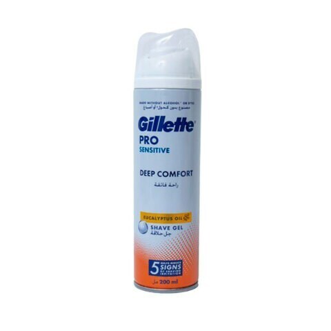 Gillette Pro Sensitive Deep Comfort Shave Gel 75ml