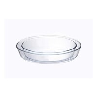 Marinex Original Oval Bakeware Set Clear 2.4L+1.6L Value 2