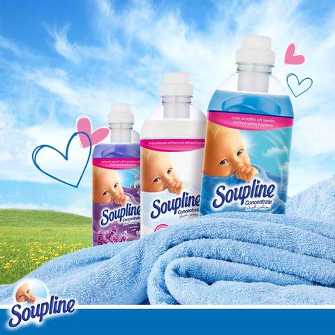 Soupline Concentrated Fabric Softener Lavender 650ml