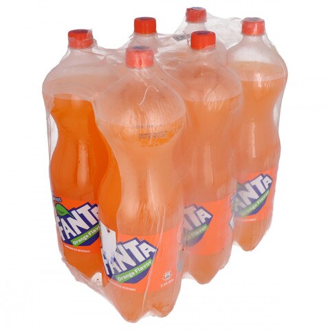Fanta Orange Flavor 2.25 lt (Pack of 6)
