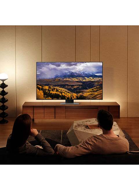 Samsung Q80C, 55 Inch, QLED, Smart TV, QA55Q80CAUXZN, Carbon Silver (2023, Neural Quantum Processor 4K, Smart Hub, Quantum HDR+)