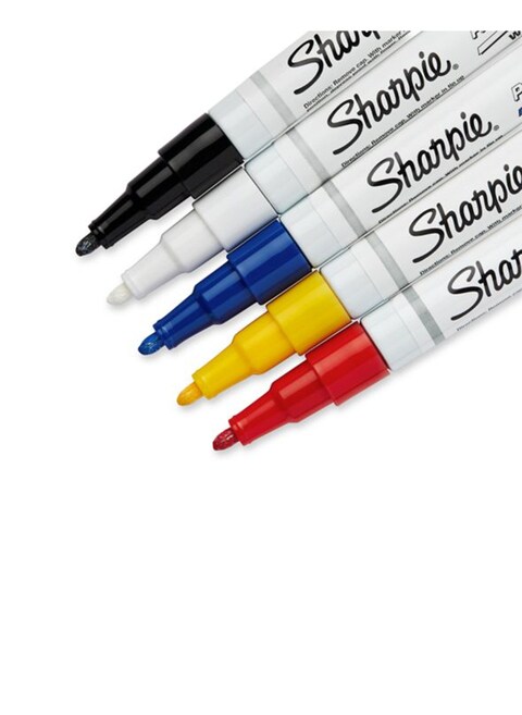 Sharpie Oil-Based Paint Markers Fine Point Pack of 5