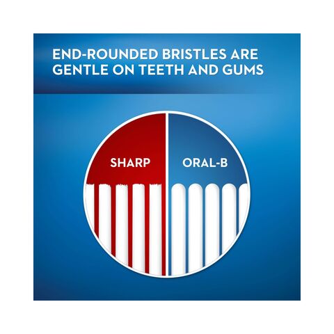 Oral-B 3D White Luxe Pro-Flex 38 Medium whitening manual toothbrush&nbsp;