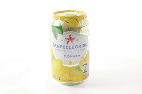 سانبيللجرينو مشروب فوار مع مركز عصير الليمون  330مل