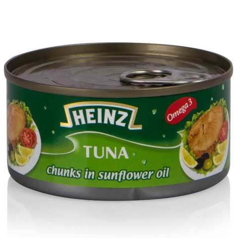 Heinz Tuna Chunk Sunflower Oil 160 Gram