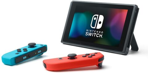 Nintendo Switch V2 Console with Neon Joy-Con Controller