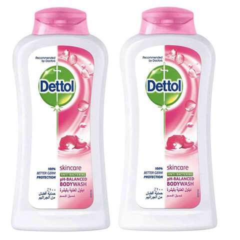Dettol Shower Gel Skin Care 250 Ml 2 Pieces