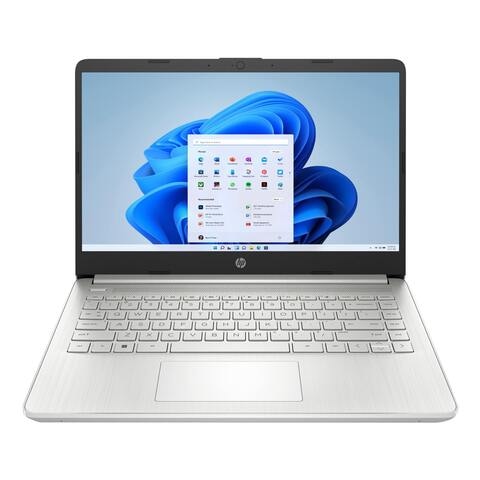 HP 14S-DQ5054 Laptop with 14-Inch Display Core i3 Processor 8GB RAM 256GB SSD Intel UHD Graphic Card Natural Silver