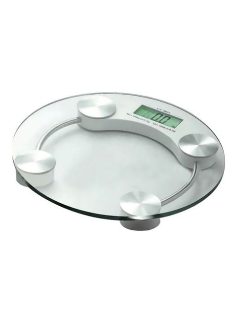 Generic Digital Weight Scale Clear/Silver