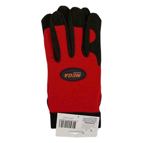 Mega Mechanic Working Gloves L 11309 Red 2