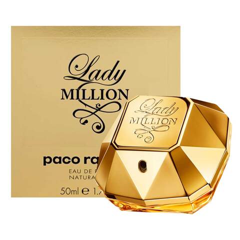 Buy Paco Rabanne Lady Million Eau De Parfum - 50ml Online - Shop Beauty ...