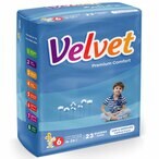Buy Velvet Comfort Family Stage 6 Extra Maxi Diapers 23s (18-30kg) in Kuwait
