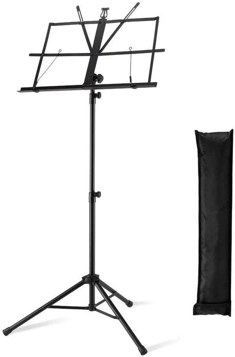 Buy Mike Music Folding Sheet Music Stand, Professional Portable Stand For Sheet Music, Adjustable Music Holder With Carrying Bag, Lightweight Highly Portable (Folding Sheet Music Stand 20, Pack, Black) Online - Shop Buy Mike Music Folding Sheet Music Stand, Professional Portable Stand For Sheet Music, Adjustable Music Holder With Carrying Bag, Lightweight Highly Portable (Folding Sheet Music Stand 20, Pack, Black) Online - Shop