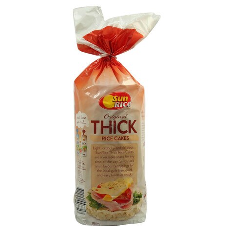 Sunwhite Original Thick Rice Cakes 150g price in UAE | Carrefour UAE ...