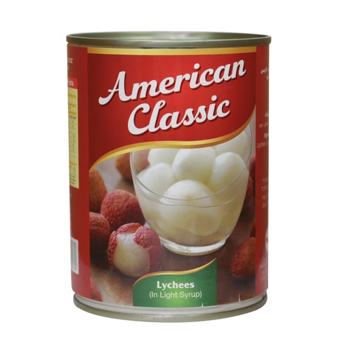 American Classic Lychees In Light Syrup 567g
