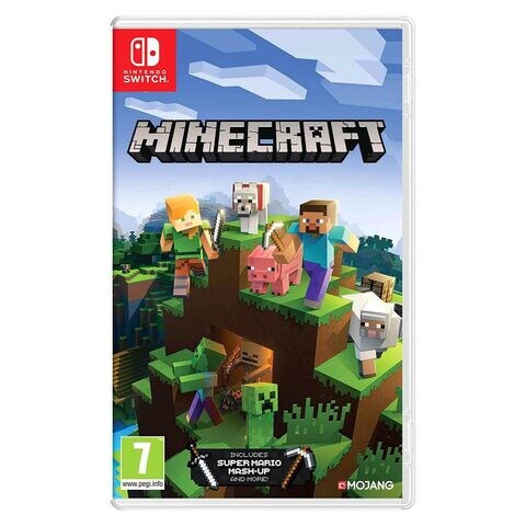 Nintendo switch with cheap minecraft game