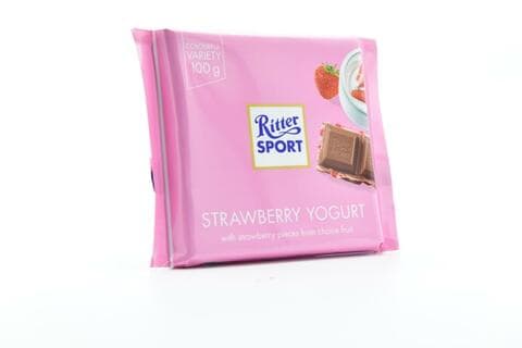 Milka Strawberry Yogurt Bar - 100g - Bulk Candy Store