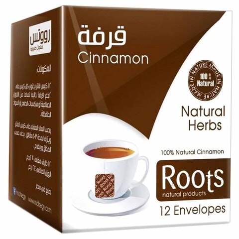Roots Herbs Cinnamon - 12 Tea Bags