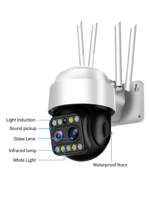 Motion detector camera store outdoor