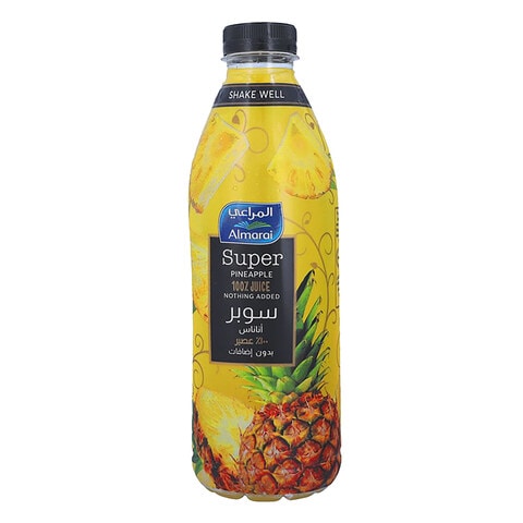 المراعي عصير طازج بنكهة الأناناس 1 لتر