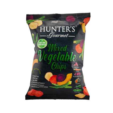 Hunter Foods Hunters Gourmet Mixed Vegetable Chips 75g