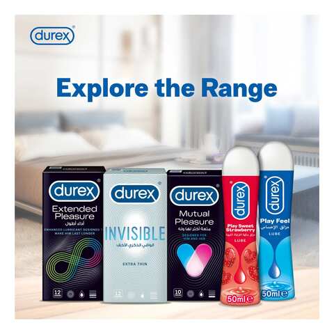 Durex Extended Pleasure Condom Clear 12 PCS