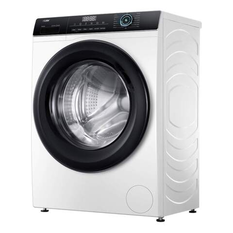 Buy Haier 8kg 1200rpm Front Load Washing Machine White HW80-BP12929 Online - Shop Electronics & Appliances on Carrefour UAE