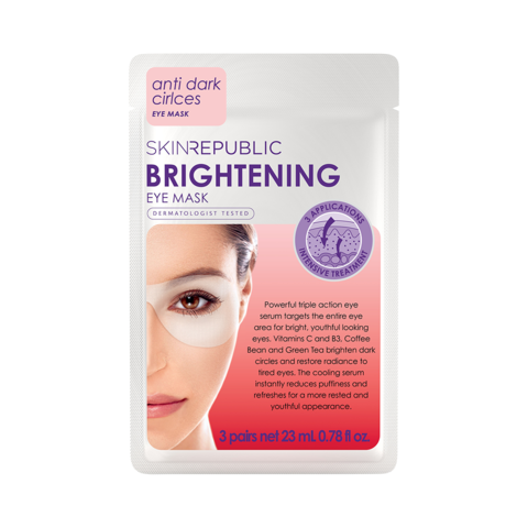Skin Republic - Brightening Eye Mask 23ml 3 Pairs